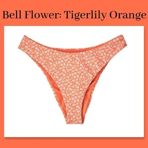 Patagonia Women's Upswell Bottoms Bell Flower: Tigerlily Orang… - Picture 2 of 10